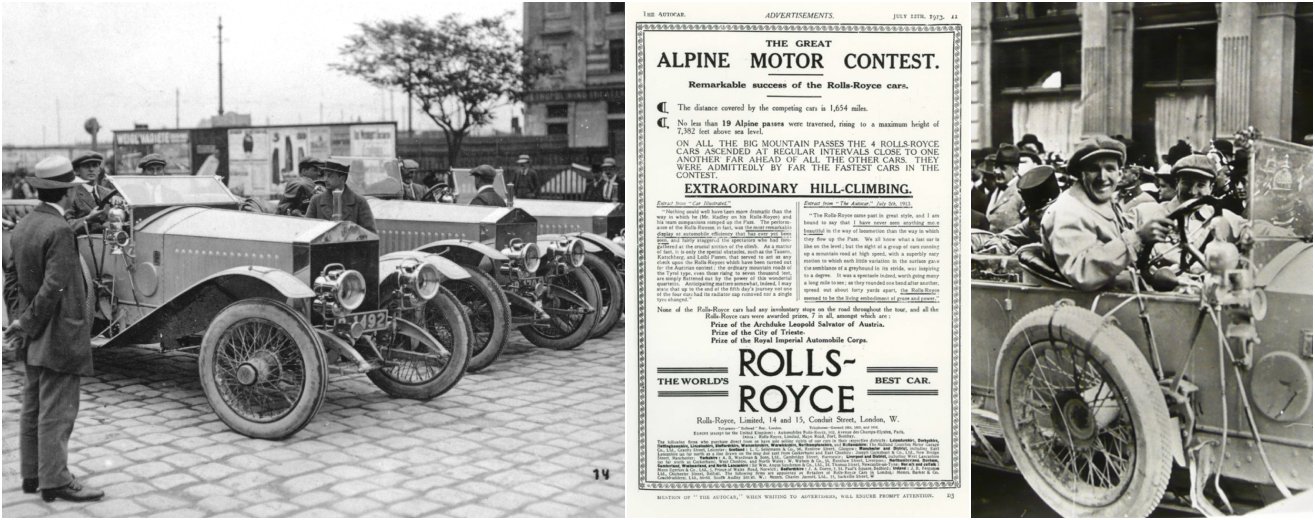 Rolls-Royce kỷ niệm mốc son lịch sử 110 năm chinh phục Alpine Trial